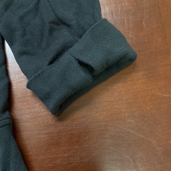 Ugg black cowl neck top with drawstring - Picture 5 of 7